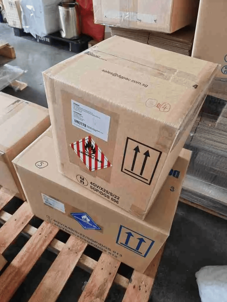 Dangerous Goods Shipping Portfolio - Flammable Solid