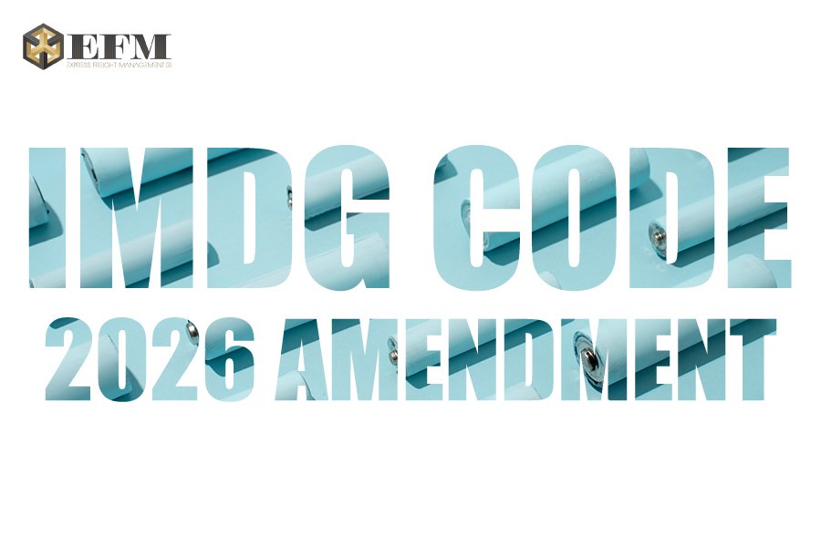 IMDG Code: 2026 Amendment