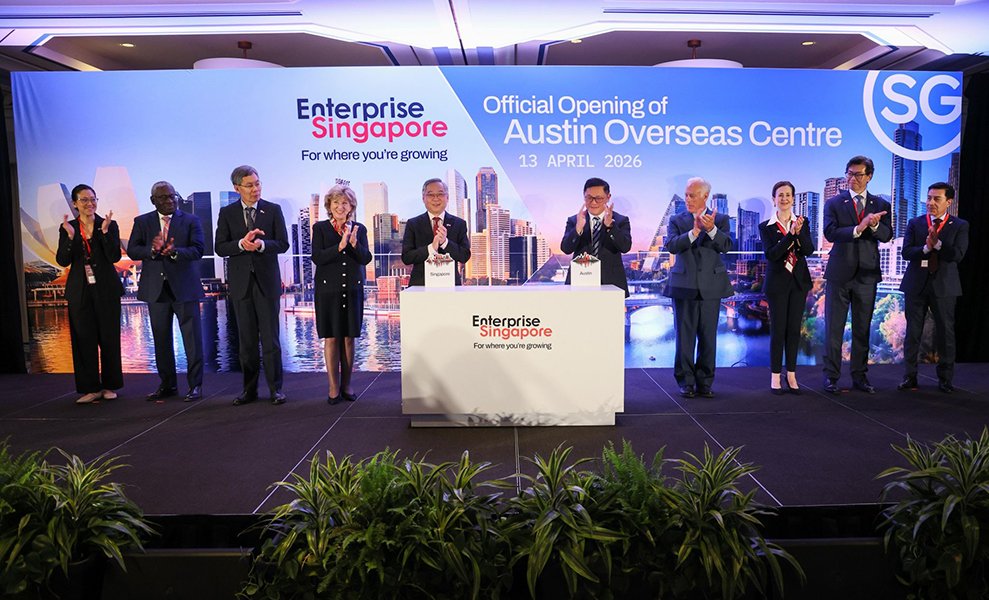 Enterprise Singapore Austin Overseas Centre Opening